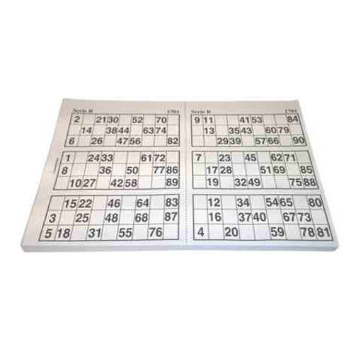 Picture of LOTTO NUMBERS 0-90
